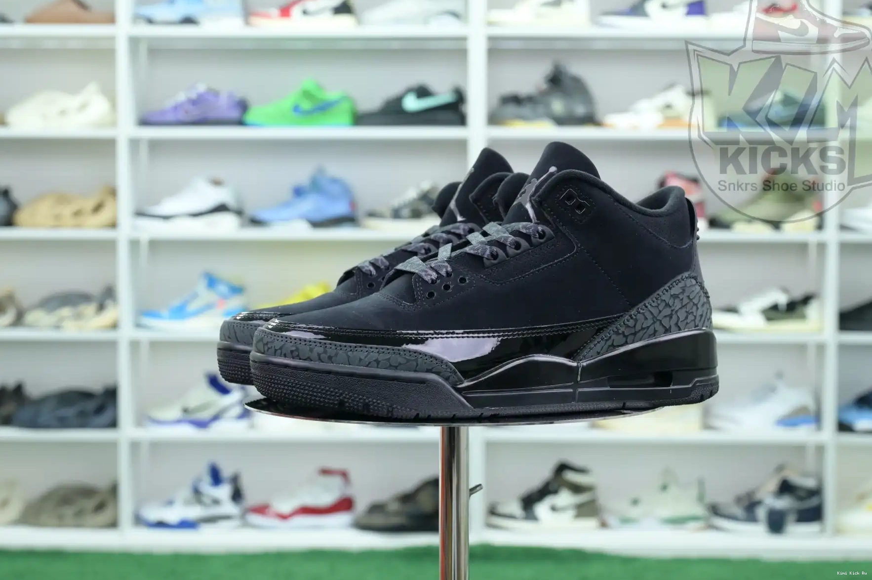 Air Jordan3“Black Kimikick Cat” Jordan 0813